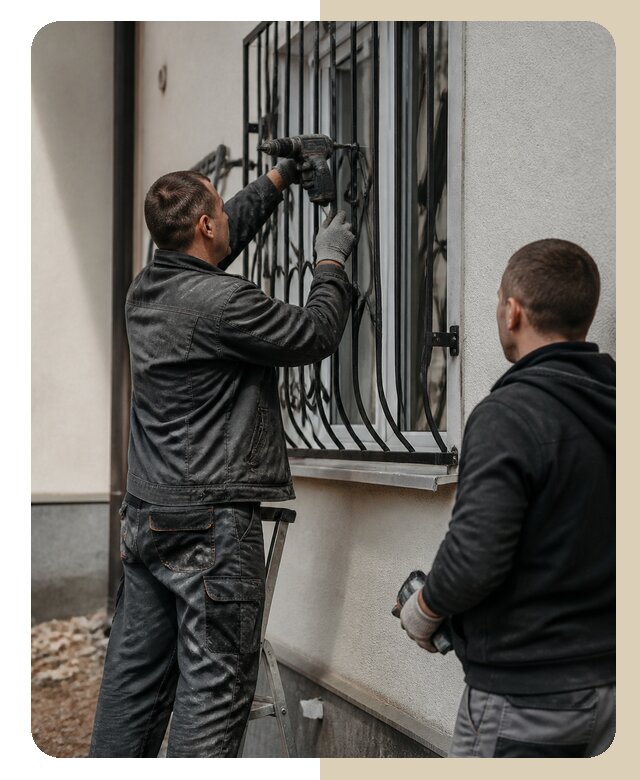 Установка наружных решеток в Дагестанских Огнях от 5058 р. | ДвериЛегко-Дгс